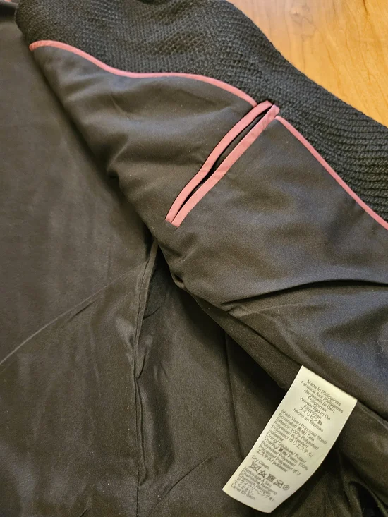 J. Crew Black Tweed Lady Jacket with Gold Buttons. Looks Expensive. - Picture 4 of 4